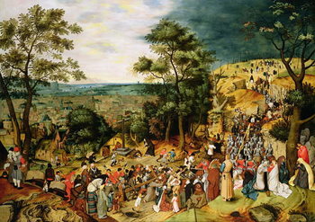 Obraz na plátně Christ on the Road to Calvary, 1607