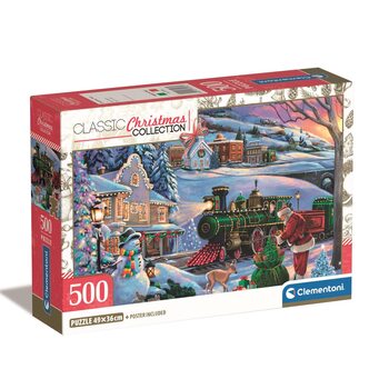 Puzzle Christmas Train
