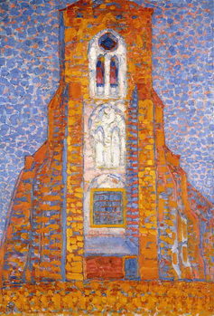 Obraz na plátně Church of Eglise de Zoutelande, 1910