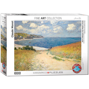 Puzzle Claude Monet - Path through the Wheat Fields