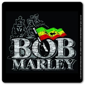 Coaster Bob Marley - Distressed Logo
