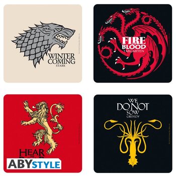 Coaster Game Of Thrones - Houses