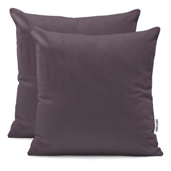 Fundas de almohada Amber Chocolate