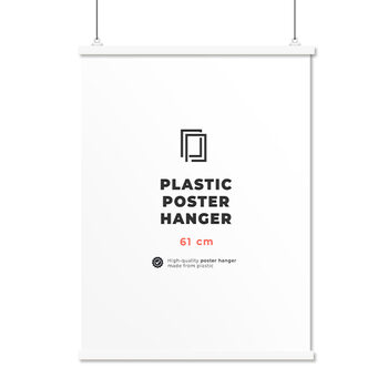 Stecche per poster in plastica