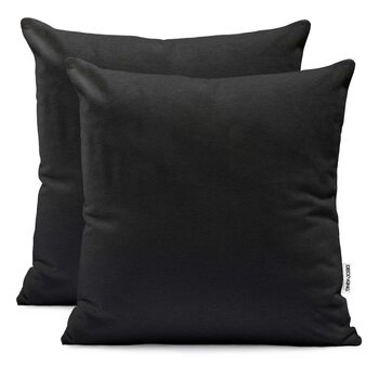 Les taies d'oreiller Amber Black