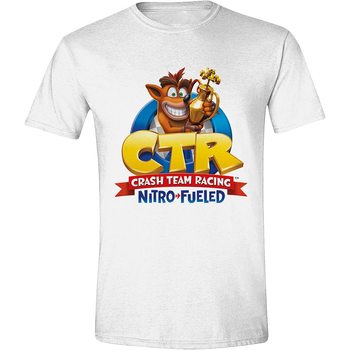 T-skjorte Crash Team Racing - Nitro Fueled Logo
