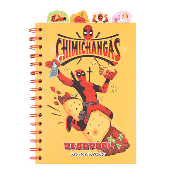 Cuaderno Deadpool - Chemichangas