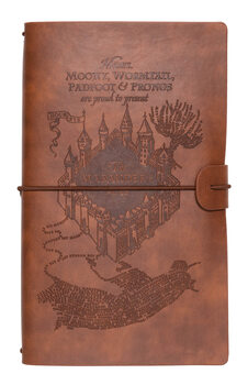 Cuaderno Harry Potter - Mapa del Merodeador