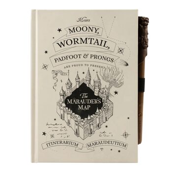 Cuaderno Harry Potter - Marauder‘s Map