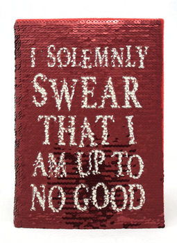 Harry Potter - Marauders Map Sequin Flip Cuaderno