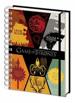 Cuaderno Juego de Tronos - Sigils A5