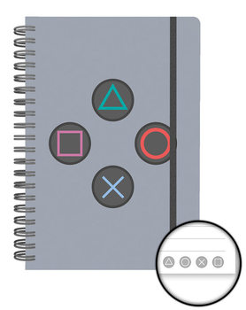 Cuaderno Playstation - Buttons