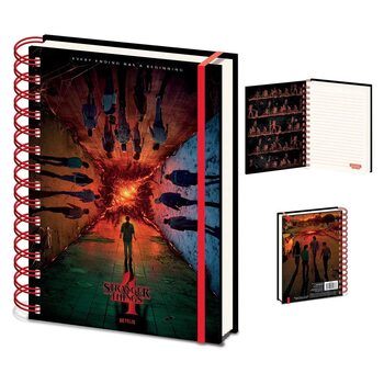 Cuaderno Stranger Things 4 - Every Ending Has A Beginning