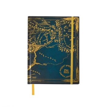 Cuaderno The Lord of the Rings - Middle Earth map