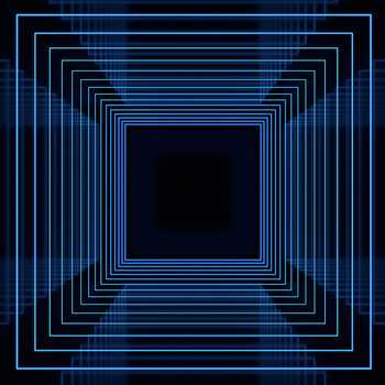 Sticker Cubic Echo, c.2015-2025
