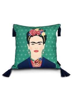 Cuscino Frida Kahlo - Green Vogue