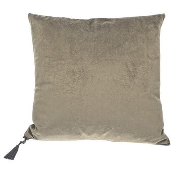 Cushion Pillow Fur Grey-Green
