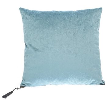 Cushion Pillow Fur Light Blue