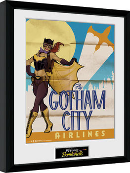 Gerahmte Poster DC Comics - Batgirl Bombshells
