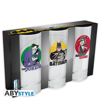 Γυαλί DC Comics - Batman, Joker, Harley