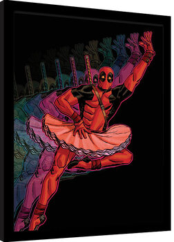 Inramad poster Deadpool - Ballerina
