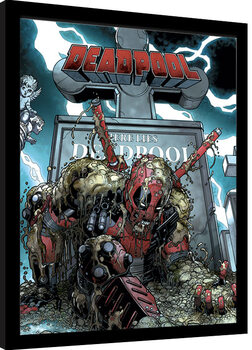 Poster incorniciato Deadpool - Grave