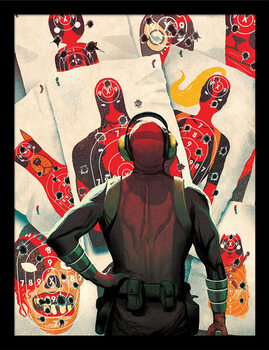 Gerahmte Poster Deadpool - Shooter