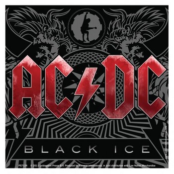 Matricák AC/DC - black ice