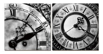 Mодерна картина  Designer clocks (B&W)