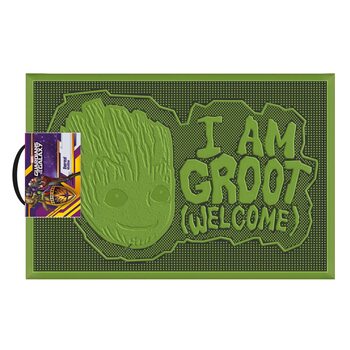 Deurmat Guardians of the Galaxy - I Am Groot Welcome