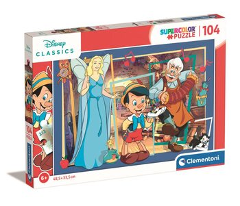 Puslespil Disney Classic - Pinocchio