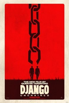 Innrammet plakat Django - unchained