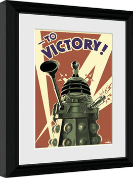 Ingelijste poster Doctor Who - Victory