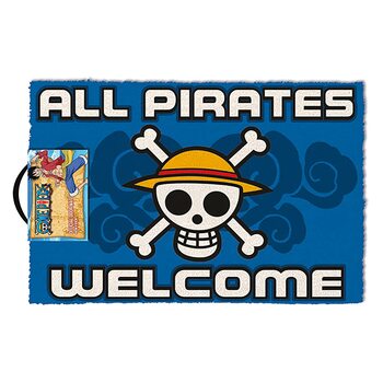 Dörrmatta One Piece - All Pirates Welcome
