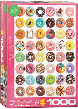 Puslespil Donuts Tops - Sweet Collection