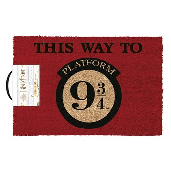 Doormat Harry Potter - This Way To Platform 9 3 /4