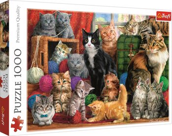 Puzzle Kočičí setkání