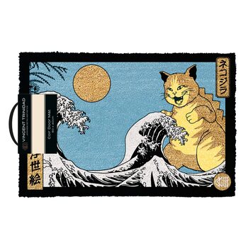 Dørmåtte Vincent Trinidad - Catzilla Ukiyo-E