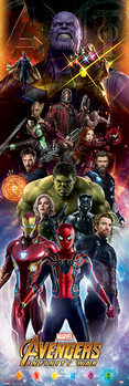 Avengers Infinity War - Characters Dørplakater
