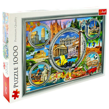Puzzle Dovolená v Itálii