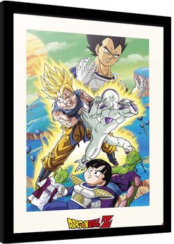 Poster enmarcado Dragon Ball - Freezer Encounter
