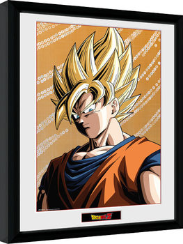 Ingelijste poster Dragon Ball Z - Goku