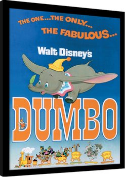 Oprawiony plakat Dumbo - The Fabulous
