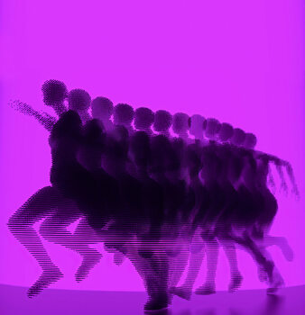Sticker Echo'd Run,  c.2015-2025
