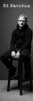 Αφίσα πόρτας  Ed Sheeran - Black and White