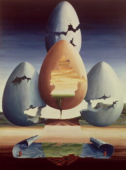 Quadro su tela Eggs, 1971
