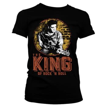 Maglietta Elvis Presley - The King of Rock n‘ Roll