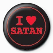 Spilla I LOVE SATAN