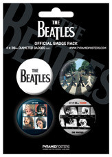 Spilla THE BEATLES - Black