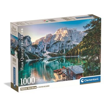 Puzzel Emerald Lake Braies